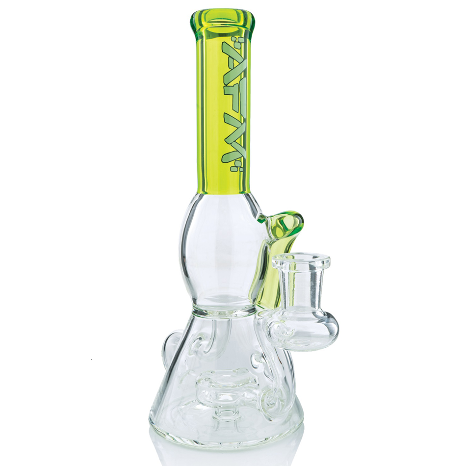 8" AFM Bubble Glass Recycler Dab Rig