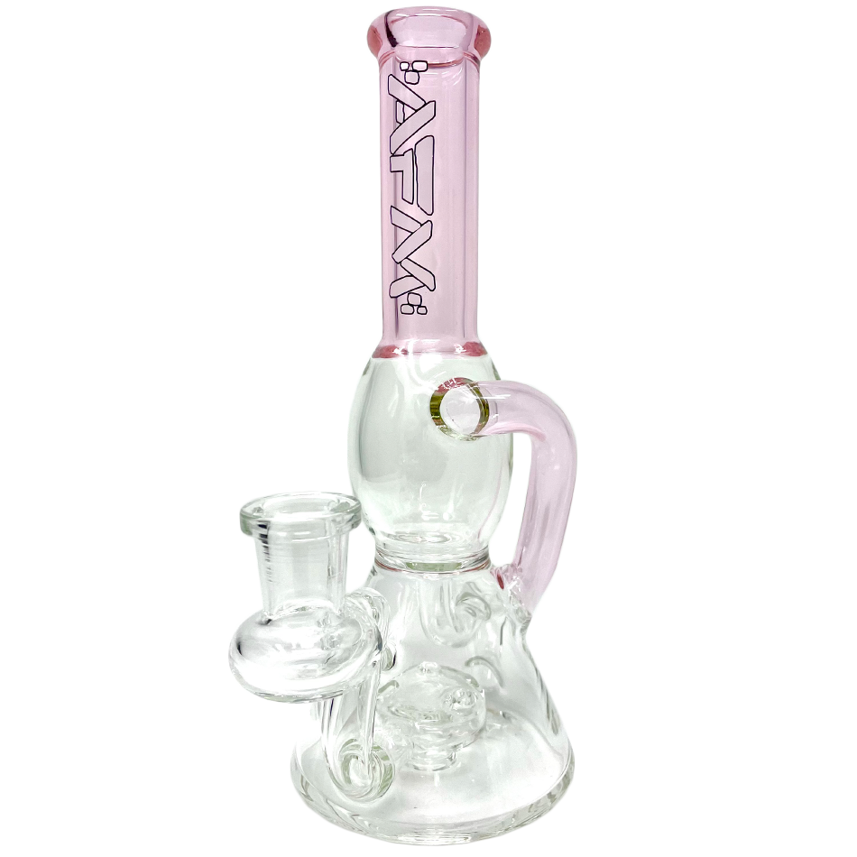 AFM 8″ Bubble Glass Recycler Dab Rig
