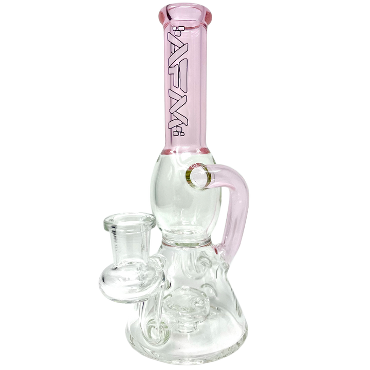 AFM 8″ Bubble Glass Recycler Dab Rig