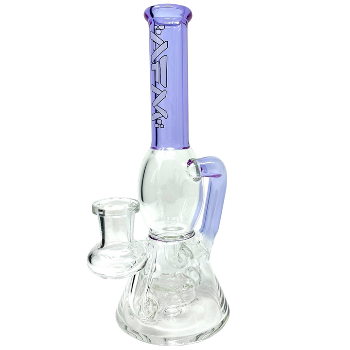 AFM 8″ Bubble Glass Recycler Dab Rig