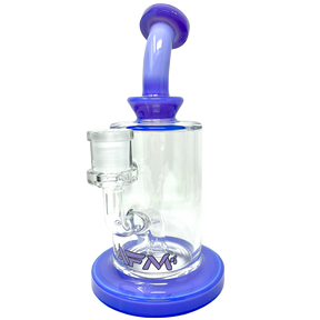 8" Milky Color Glass Dab Rig