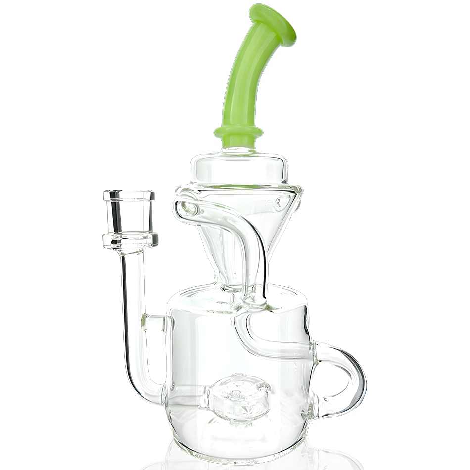 8" Mighty Can Color Recycler Dab Rig