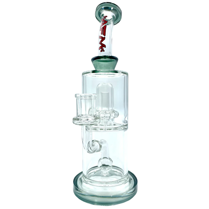 10" AFM Dot Double Perc Glass Dab Rig | AFM Smoke