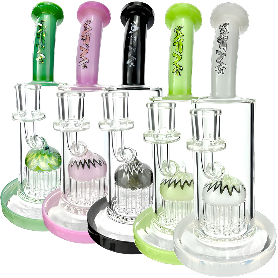 10" AFM Glass Reversal Arm Perc Glass Dab Rig