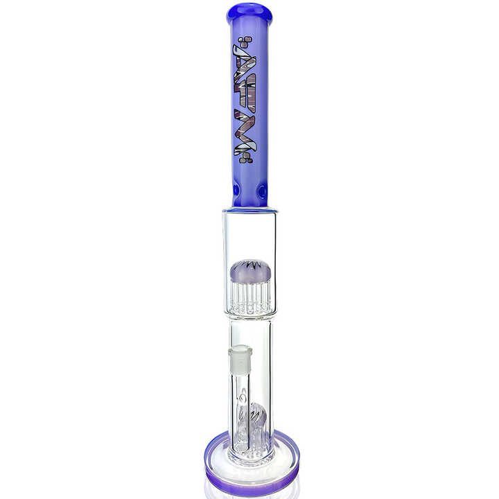 AFM 19″ Double Hitter Reversal Straight Tube Bong