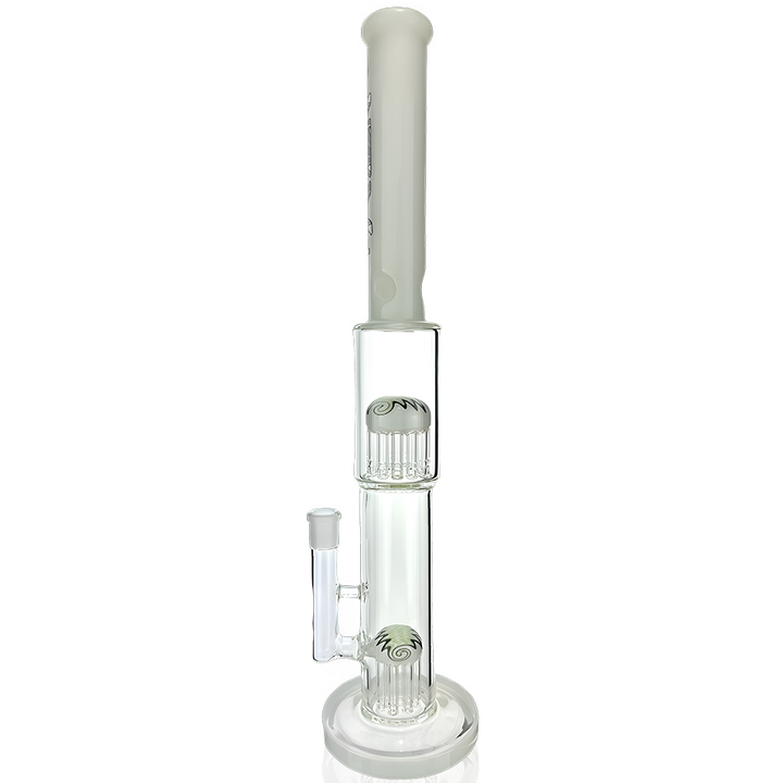 AFM 19″ Double Hitter Reversal Straight Tube Bong