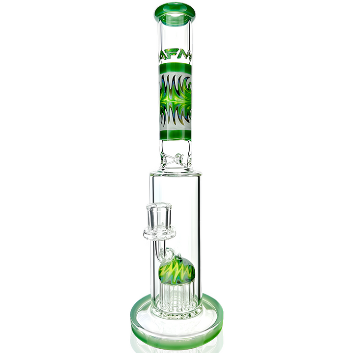 14″ AFM Reversal Arm Straight Tube Bong – 12Arm | AFM Smoke