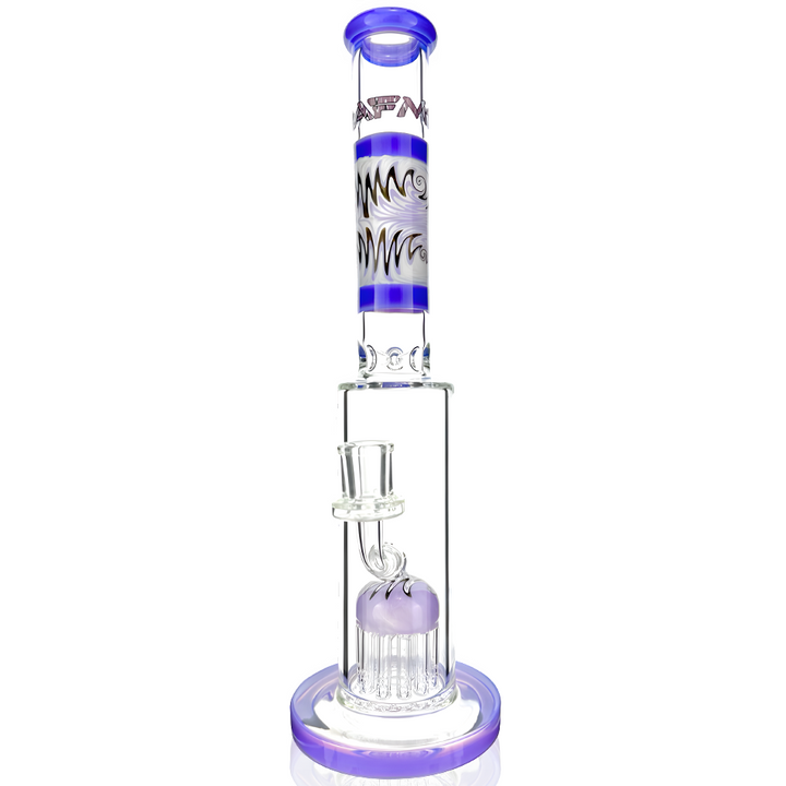 14″ AFM Reversal Arm Straight Tube Bong – 12Arm | AFM Smoke