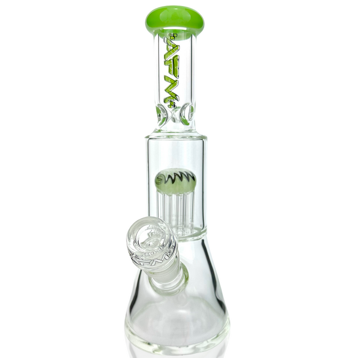 10" AFM Glass Reversal Arm Perc Glass Mini Beaker Bong