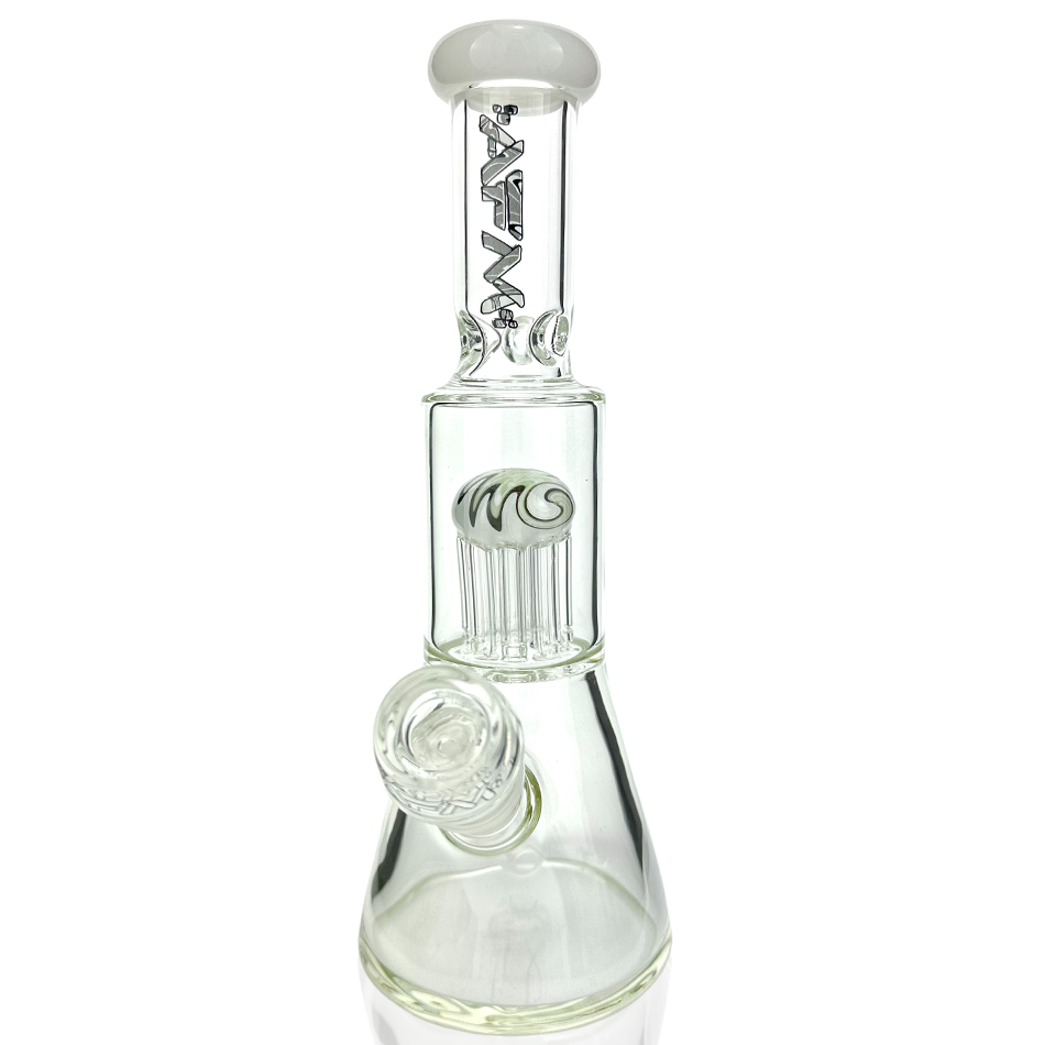 10" AFM Glass Reversal Arm Perc Glass Mini Beaker Bong