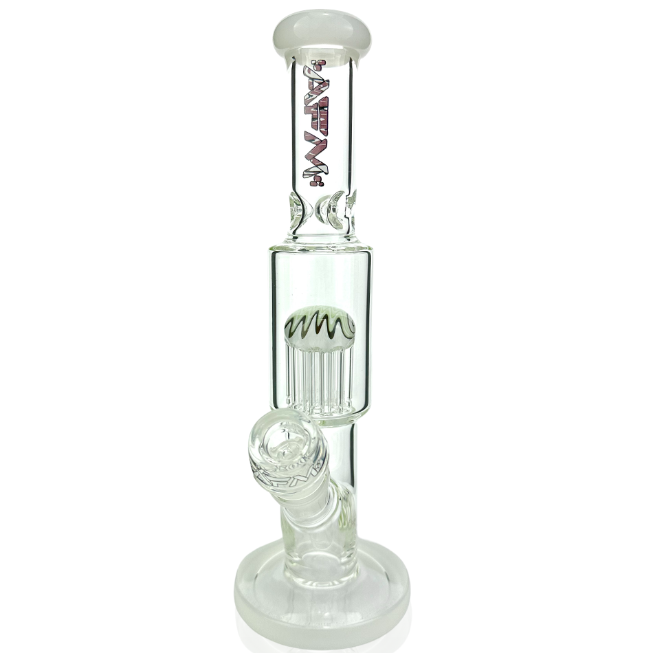 AFM 11″ Reversal Tree Perc Mini Beaker Bong