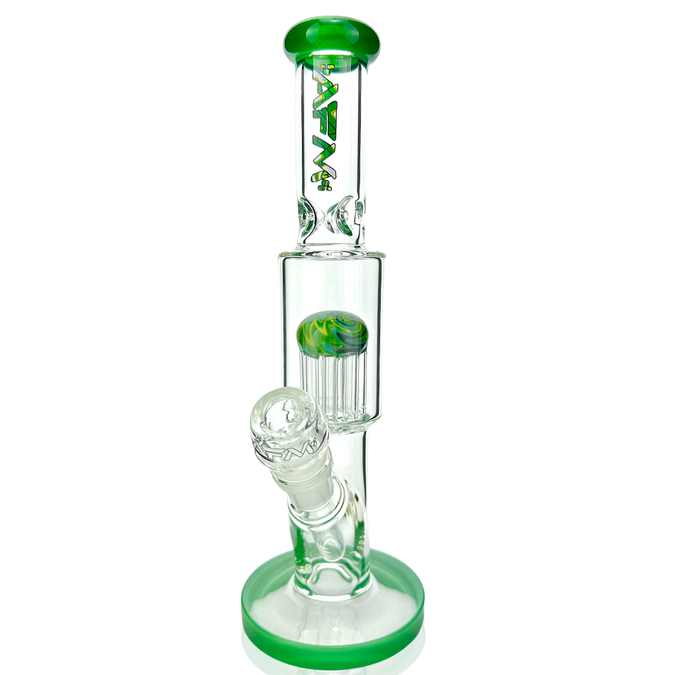 AFM 11″ Reversal Tree Perc Mini Beaker Bong