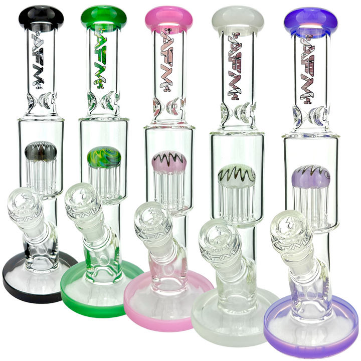 AFM 11″ Reversal Tree Perc Mini Beaker Bong