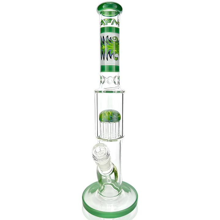 18" AFM Reversal Glass Straight Tube Dab Rig – Borosilicate straight tub