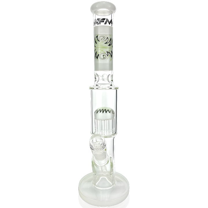 18" AFM Reversal Glass Straight Tube Dab Rig – Borosilicate straight tub