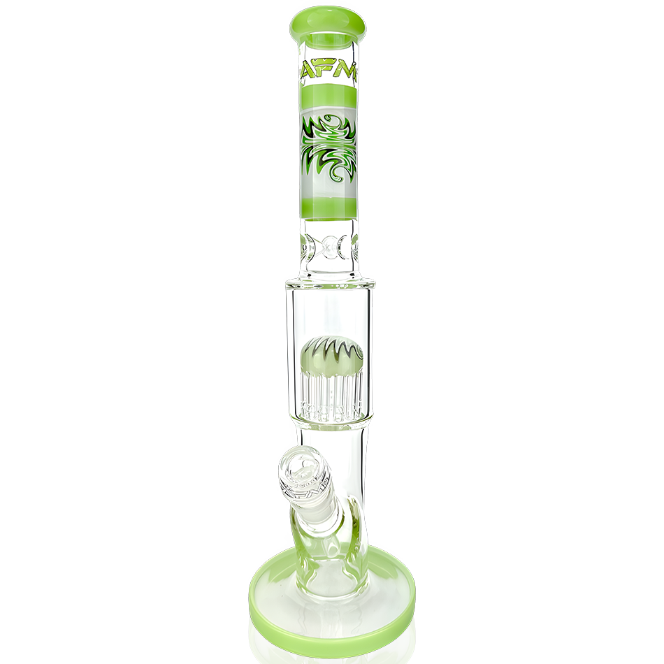 18" AFM Reversal Glass Straight Tube Dab Rig – Borosilicate straight tub