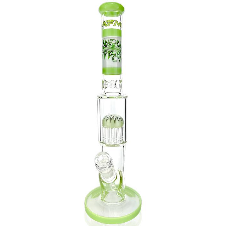 18" AFM Reversal Glass Straight Tube Dab Rig – Borosilicate straight tub