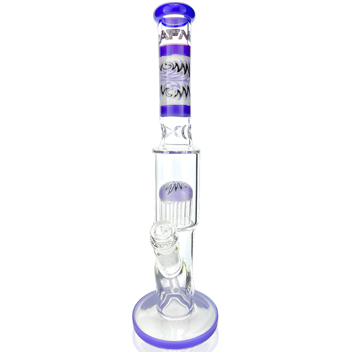 18" AFM Reversal Glass Straight Tube Dab Rig – Borosilicate straight tub