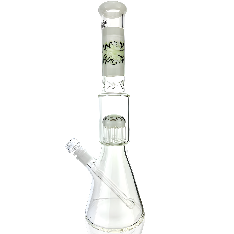 16″ AFM Reversal Arm Perc Beaker Bong – 12-Arm