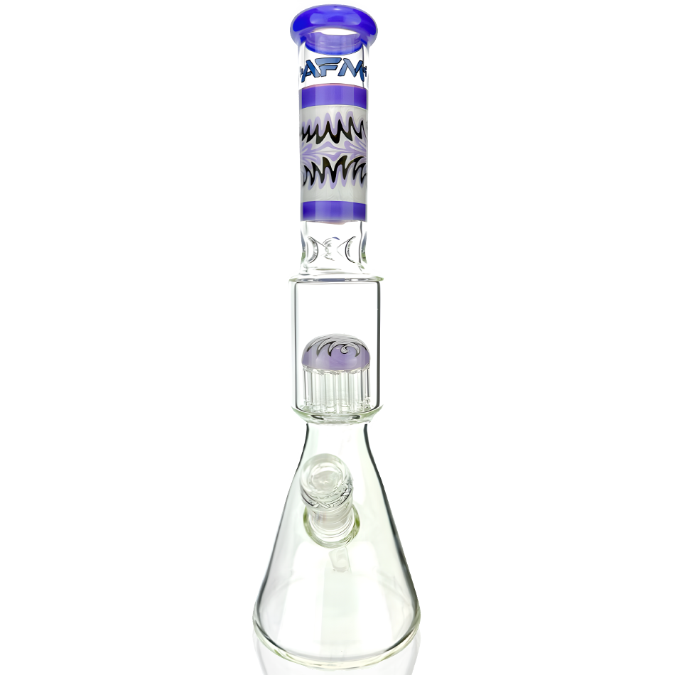 16″ AFM Reversal Arm Perc Beaker Bong – 12-Arm