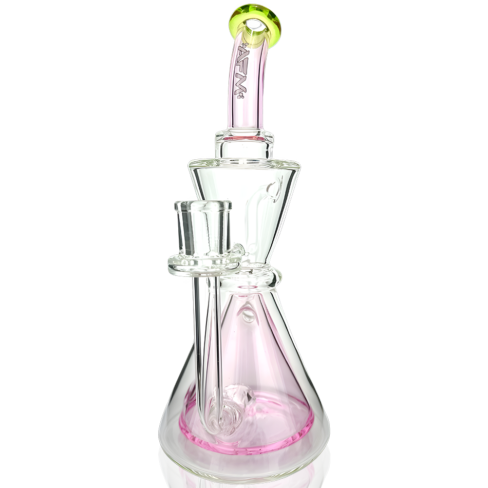 AFM 9″ Pyramid Perc Recycler Dab Rig