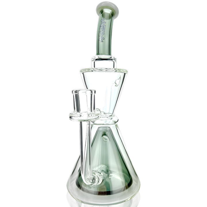 AFM 9″ Pyramid Perc Recycler Dab Rig