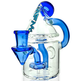 5.5" Spaceship Glass Recycler Dab Rig
