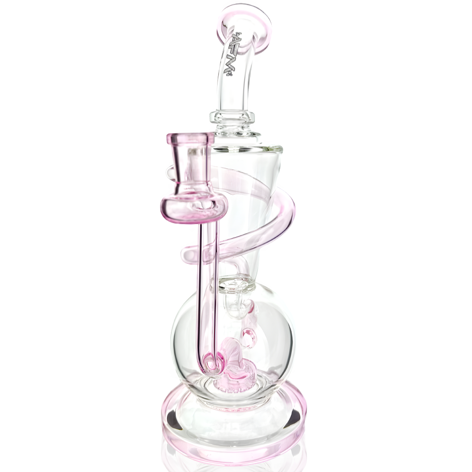 AFM 10.5″ Swirly Wiry Recycler Dab Rig