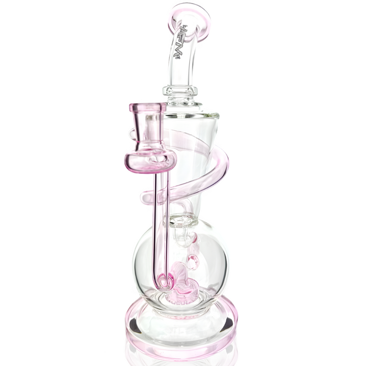 AFM 10.5″ Swirly Wiry Recycler Dab Rig