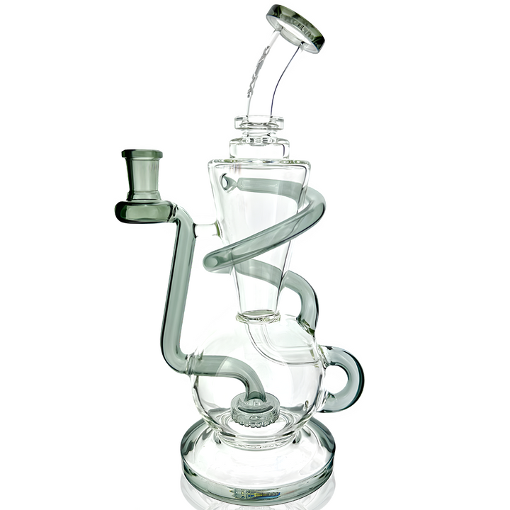 AFM 10.5″ Swirly Wiry Recycler Dab Rig