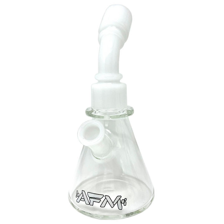 8" AFM One Shot Clear Glass Mini Dab Rig | AFM Smoke