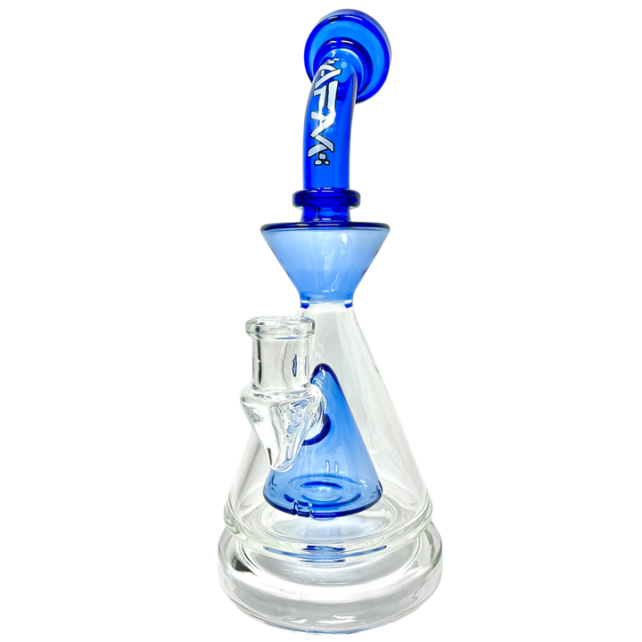9" AFM Pyramid Perc Glass Dab Rig | AFM Smoke