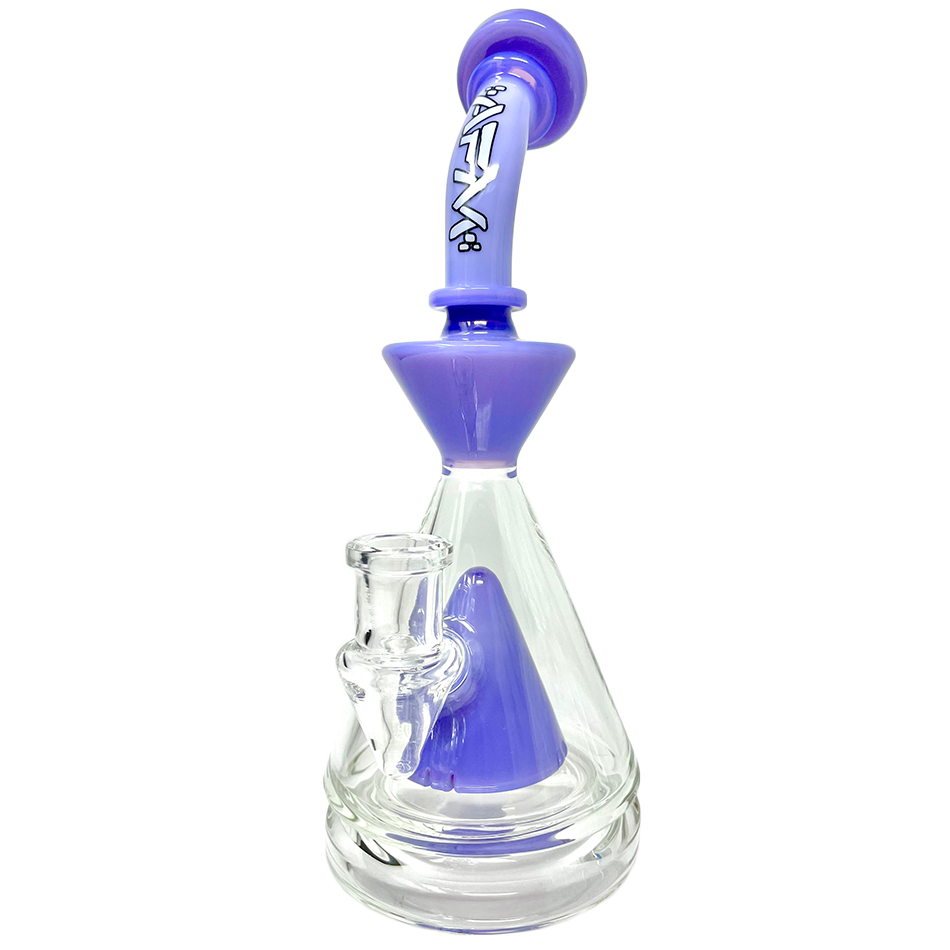 9" AFM Pyramid Perc Glass Dab Rig | AFM Smoke