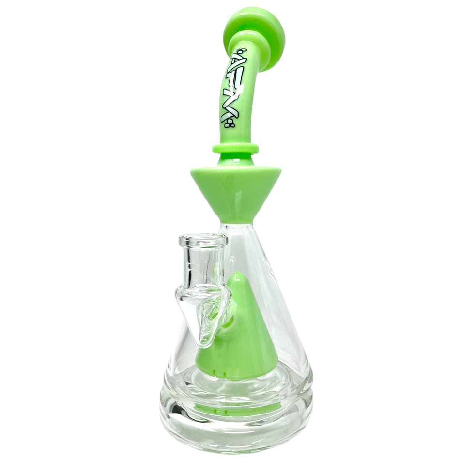 9" AFM Pyramid Perc Glass Dab Rig | AFM Smoke