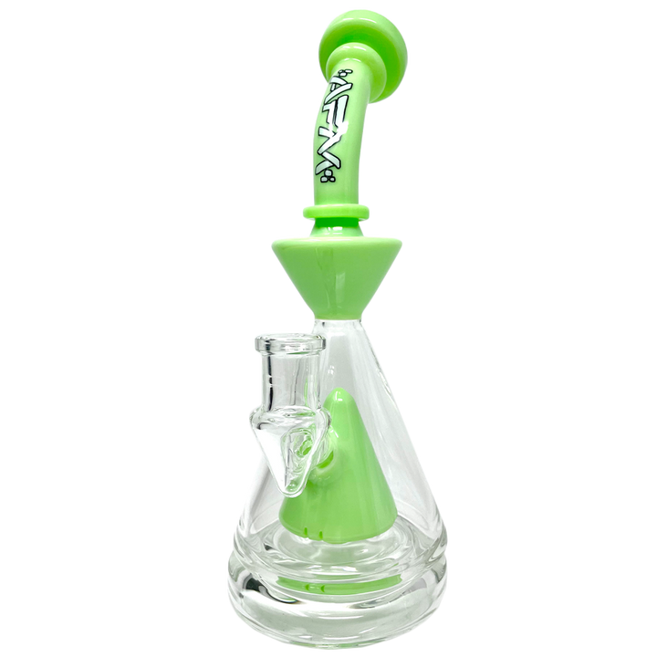 9" AFM Pyramid Perc Glass Dab Rig | AFM Smoke