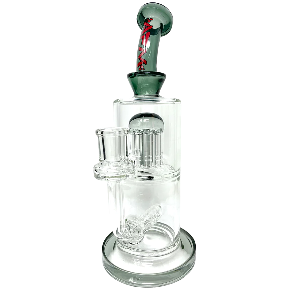 10.5" Inline To Arm Glass Dab Rig