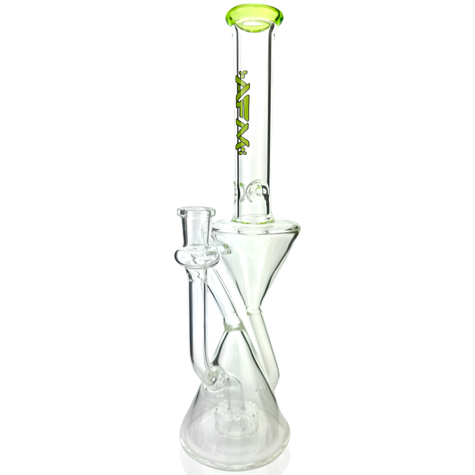 12" AFM Time Recycler Clear Glass Dab Rig