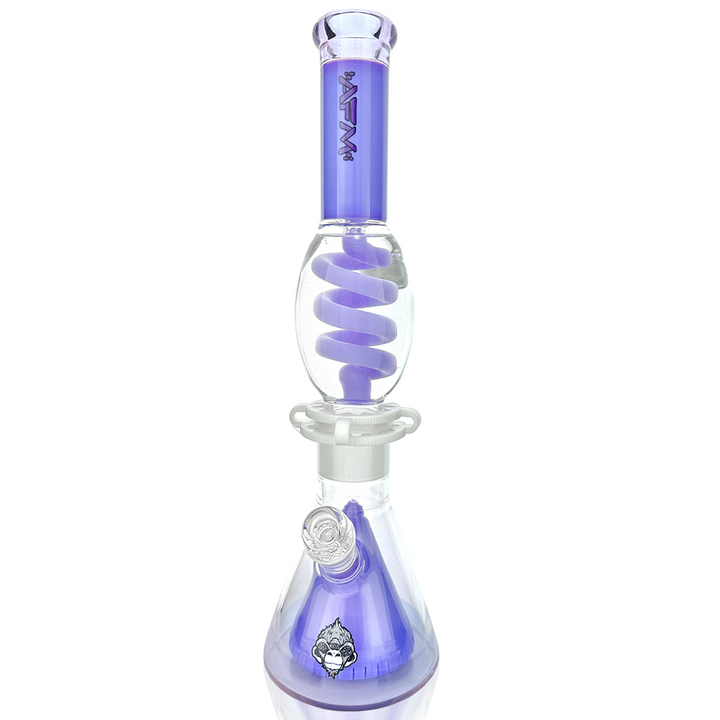 16″ AFM UFO Pyramid Freezable Coil Beaker Bong – Glycerin Coil | AFM Smoke