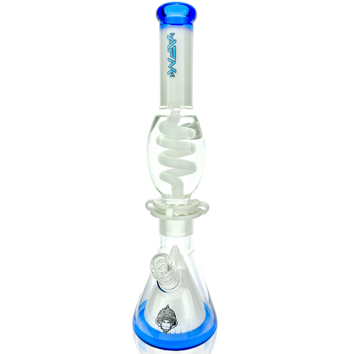 16″ AFM UFO Pyramid Freezable Coil Beaker Bong – Glycerin Coil | AFM Smoke
