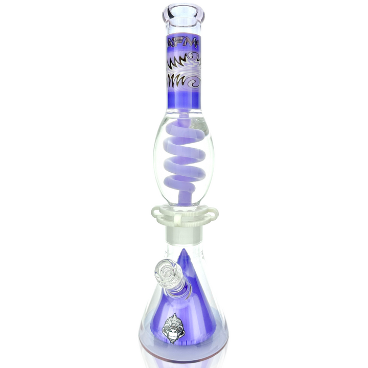 AFM 16″ Reversal UFO Pyramid Freezable Coil Bong