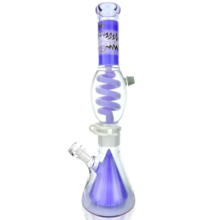 AFM 16″ Reversal UFO Pyramid Freezable Coil Bong