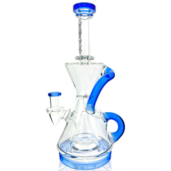 AFM 9″ Magnolia Color Lip Recycler Dab Rig