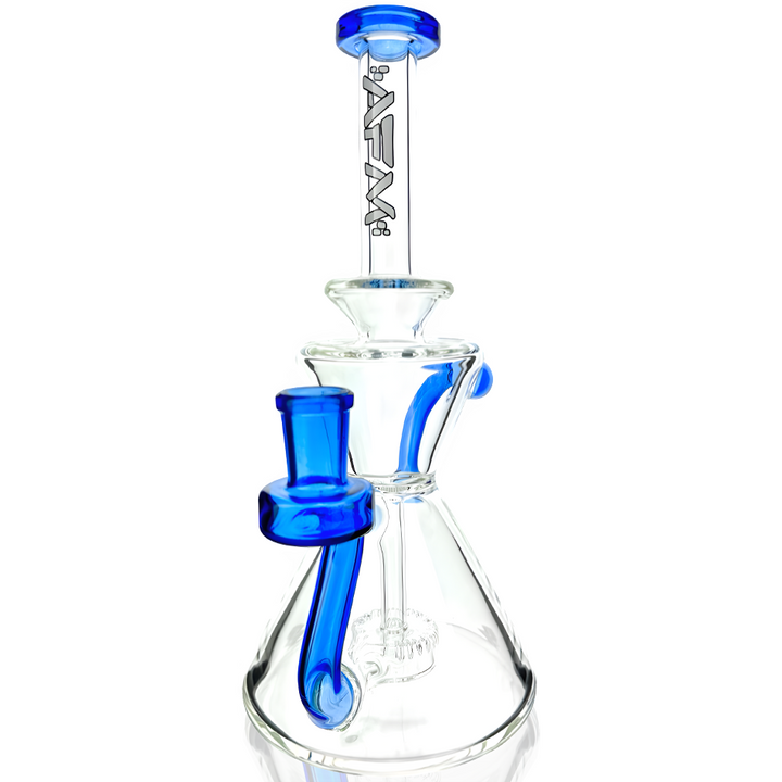 AFM 8.5″ Tulip Clear Glass Recycler Dab Rig