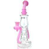 9.5" AFM Nebula Glass Recycler Dab Rig + Quartz Banger Bundle