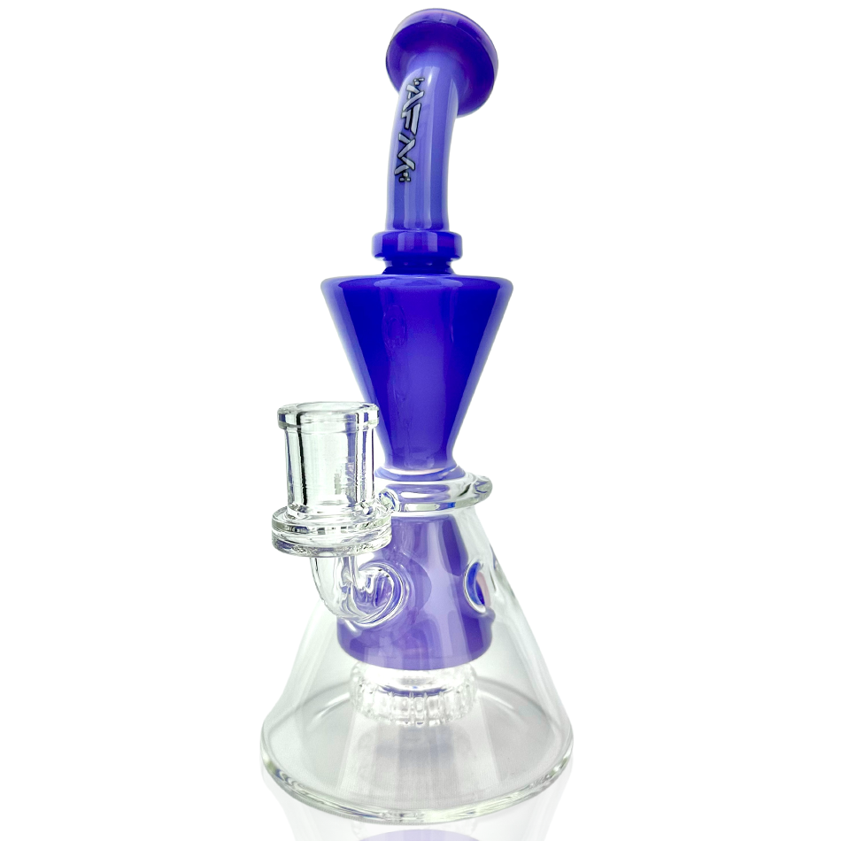 9" AFM  Swiss Cheese Glass Dab Rig | AFM Smoke