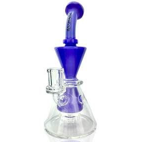 9" AFM  Swiss Cheese Glass Dab Rig