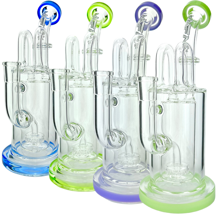 AFM 9.5″ Milky Way Pump Recycler Dab Rig