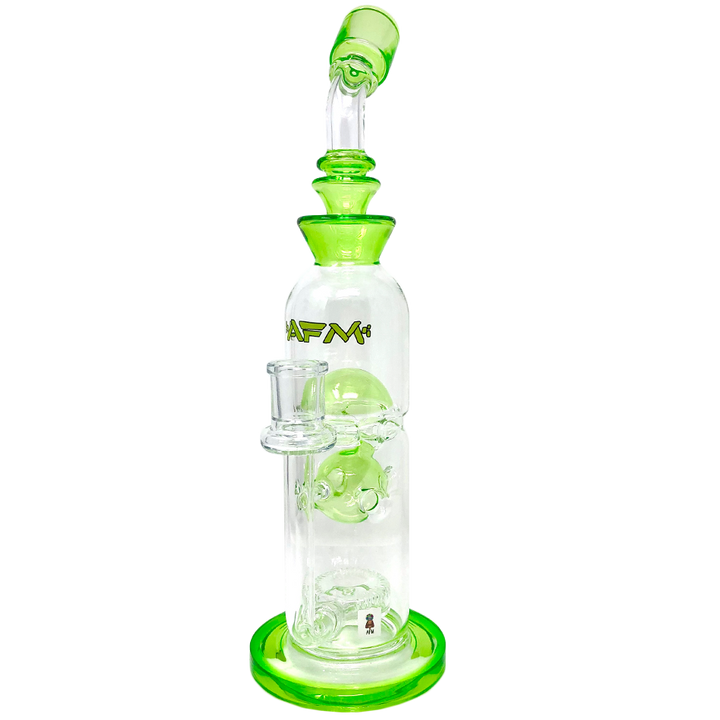 AFM 12″ Big Swiss Perc Straight Dab Rig | AFM Smoke