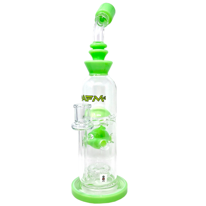 AFM 12″ Big Swiss Perc Straight Dab Rig | AFM Smoke