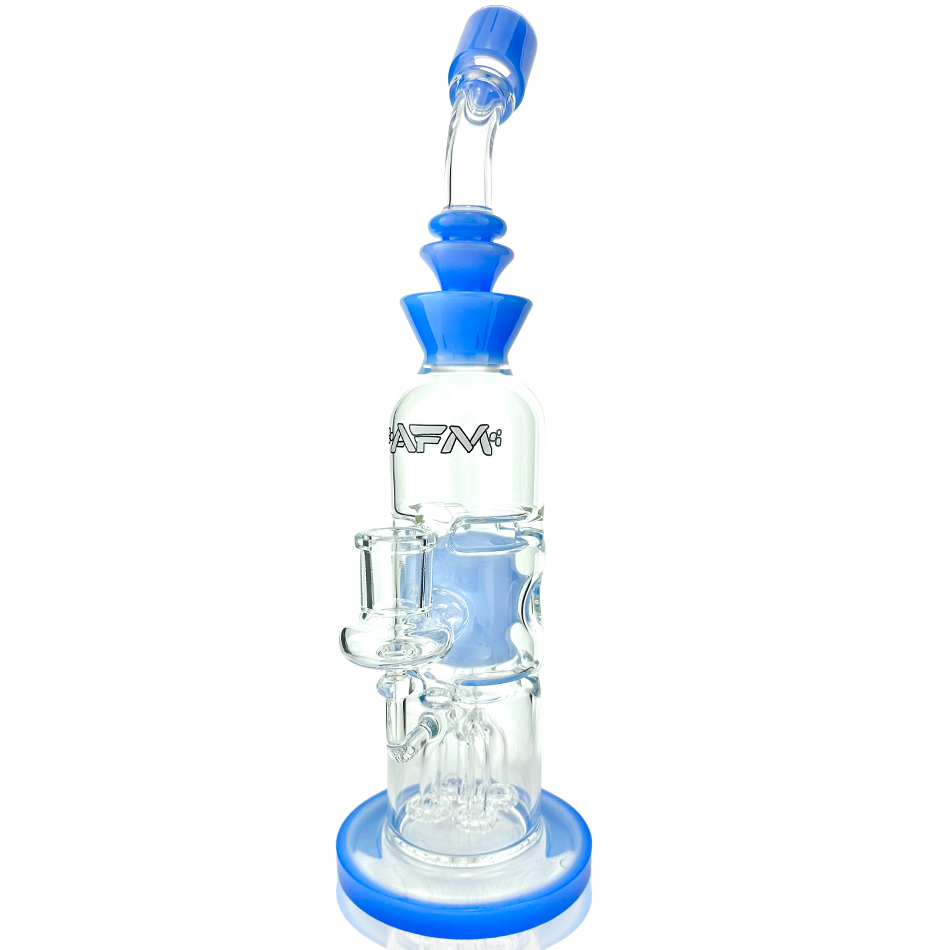 12" AFM Glass Aurora Quad Showerhead Dab Rig